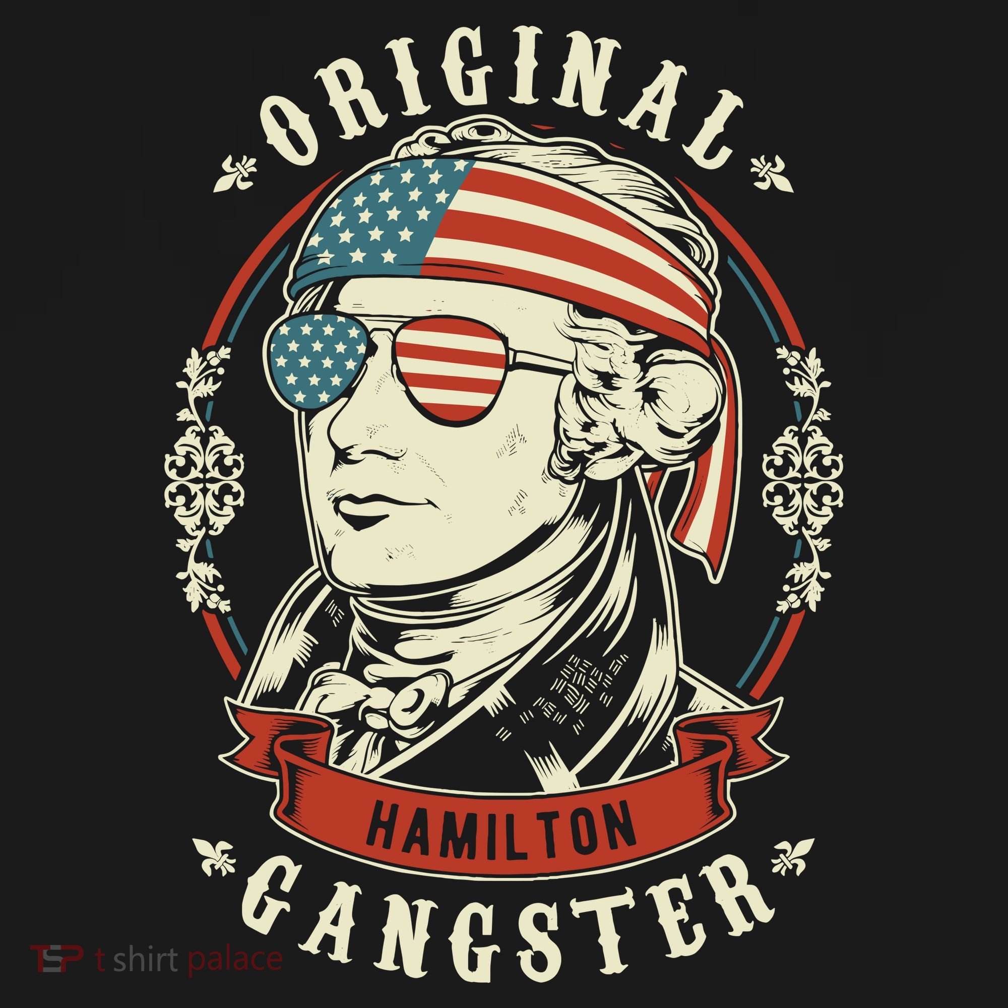 Alexander Hamilton Original Gangster 4th Of July Women's Tank Top