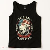 Alexander Hamilton Original Gangster 4th Of July Tank Top thumb 2