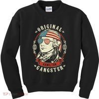 Alexander Hamilton Original Gangster 4th Of July Kids Sweatshirt thumb 0
