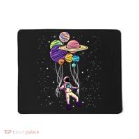 Astronaut Holding Planet Balloons STEM Kids Mousepad thumb 0