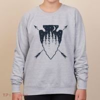 Arrowhead Hunting Pine Tree Moon Scenery Arrowhead Hunter Women's Sweatshirt thumb 0