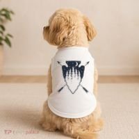 Arrowhead Hunting Pine Tree Moon Scenery Arrowhead Hunter Doggie Tank thumb 2