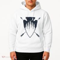 Arrowhead Hunting Pine Tree Moon Scenery Arrowhead Hunter Hoodie thumb 2