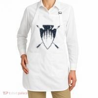 Arrowhead Hunting Pine Tree Moon Scenery Arrowhead Hunter Apron thumb 2