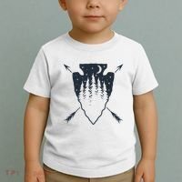Arrowhead Hunting Pine Tree Moon Scenery Arrowhead Hunter Toddler T-Shirt thumb 2