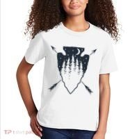 Arrowhead Hunting Pine Tree Moon Scenery Arrowhead Hunter Kids T-Shirt thumb 2