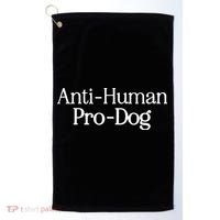 Anti Human Pro Dog Golf Towel thumb 0