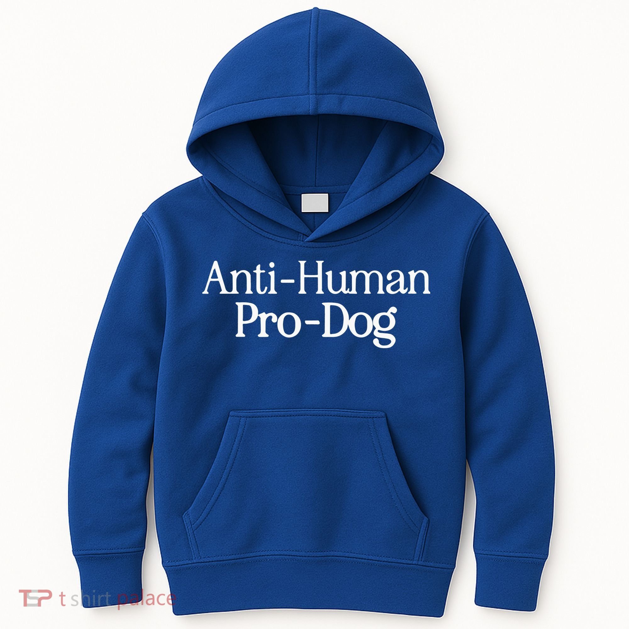 Anti Human Pro Dog Kids Hoodie