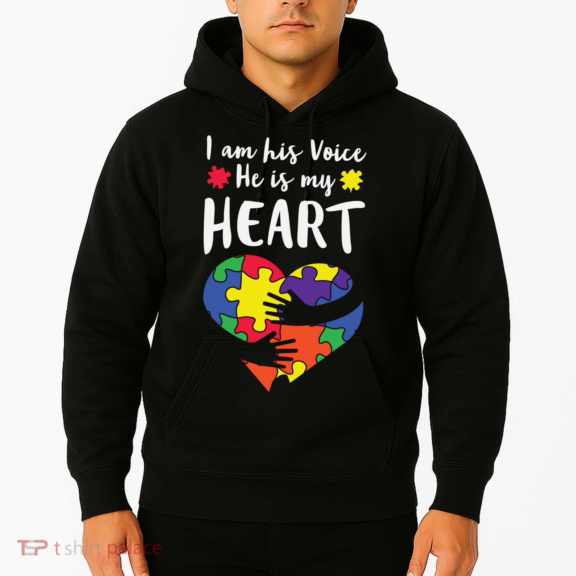 Autism Heart Puzzle Peace Gift For Autism Awareness Hoodie