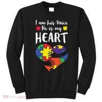 Autism Heart Puzzle Peace Gift For Autism Awareness Sweatshirt thumb 0