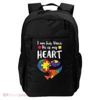 Autism Heart Puzzle Peace Gift For Autism Awareness Backpack thumb 0