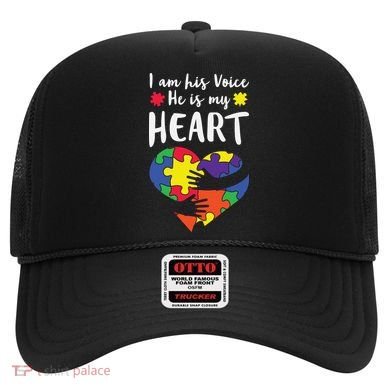 Autism Heart Puzzle Peace Gift For Autism Awareness Hat