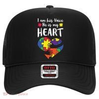 Autism Heart Puzzle Peace Gift For Autism Awareness Hat thumb 0