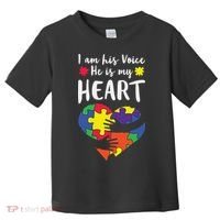 Autism Heart Puzzle Peace Gift For Autism Awareness Toddler T-Shirt thumb 0