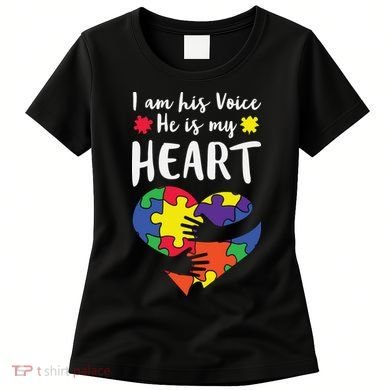 Autism Heart Puzzle Peace Gift For Autism Awareness Women's T-Shirt