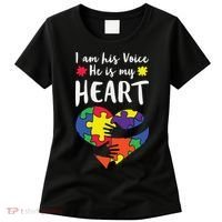 Autism Heart Puzzle Peace Gift For Autism Awareness Women's T-Shirt thumb 0
