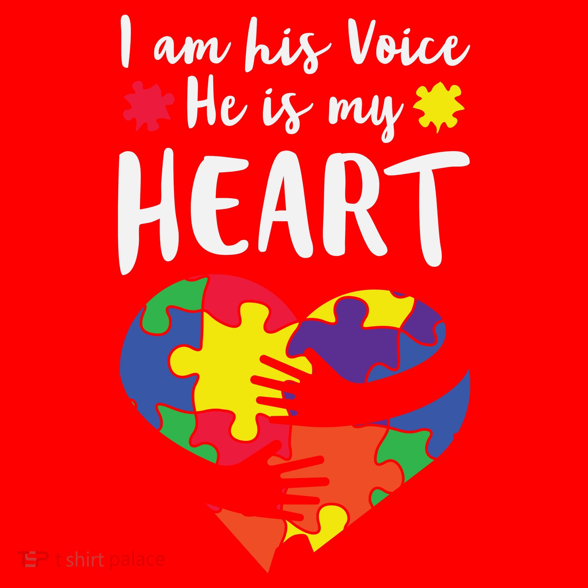 Autism Heart Puzzle Peace Gift For Autism Awareness Santa Hat