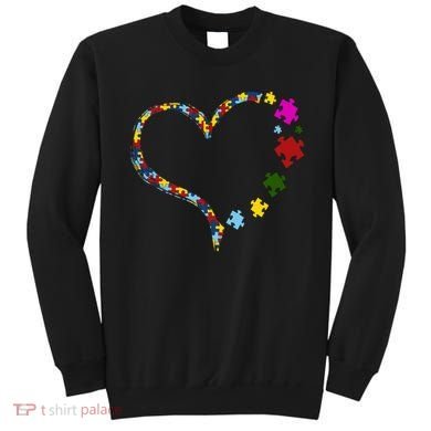 Autism Heart Puzzle Piece Sweatshirt