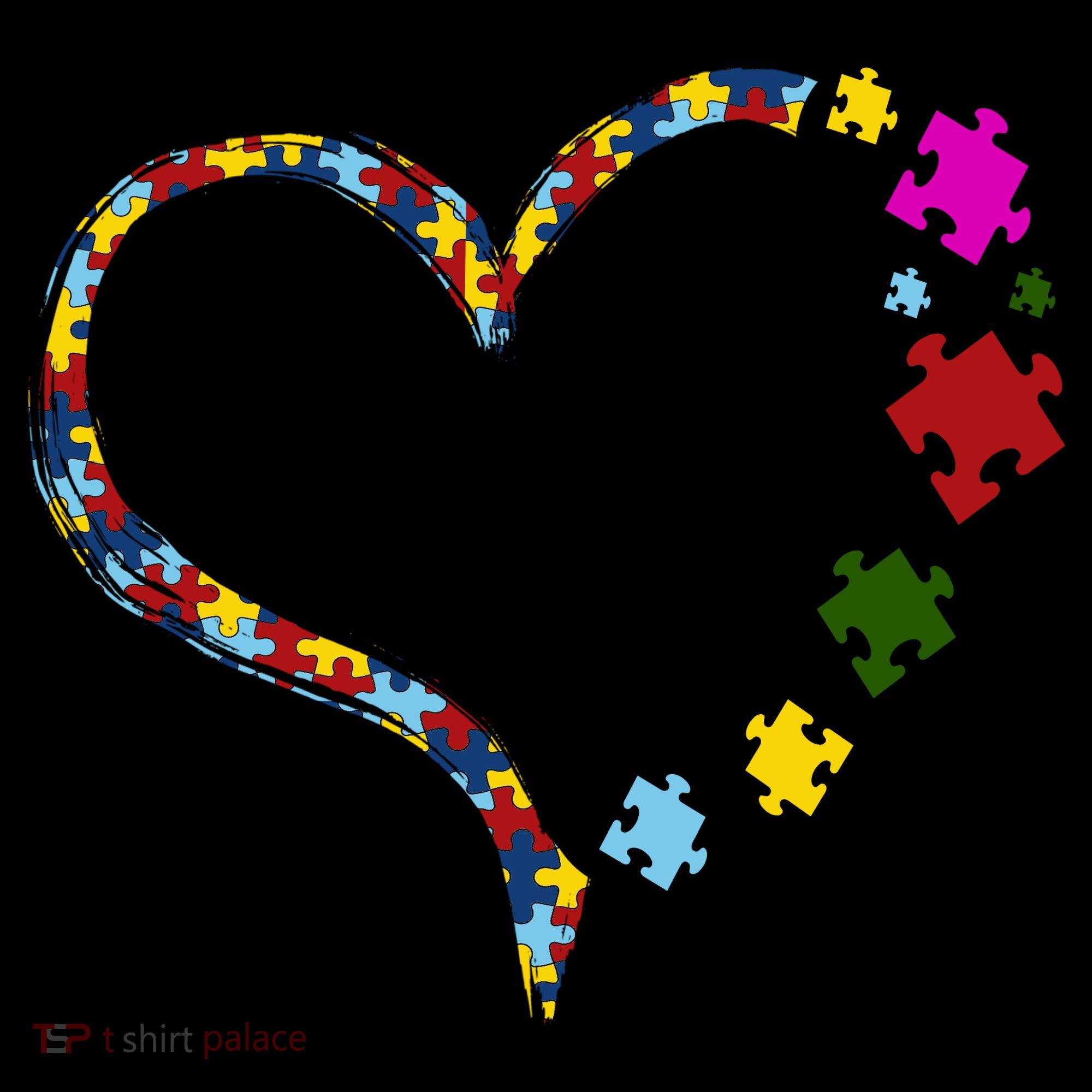 Autism Heart Puzzle Piece Coffee Mug