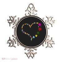 Autism Heart Puzzle Piece Ornament thumb 0