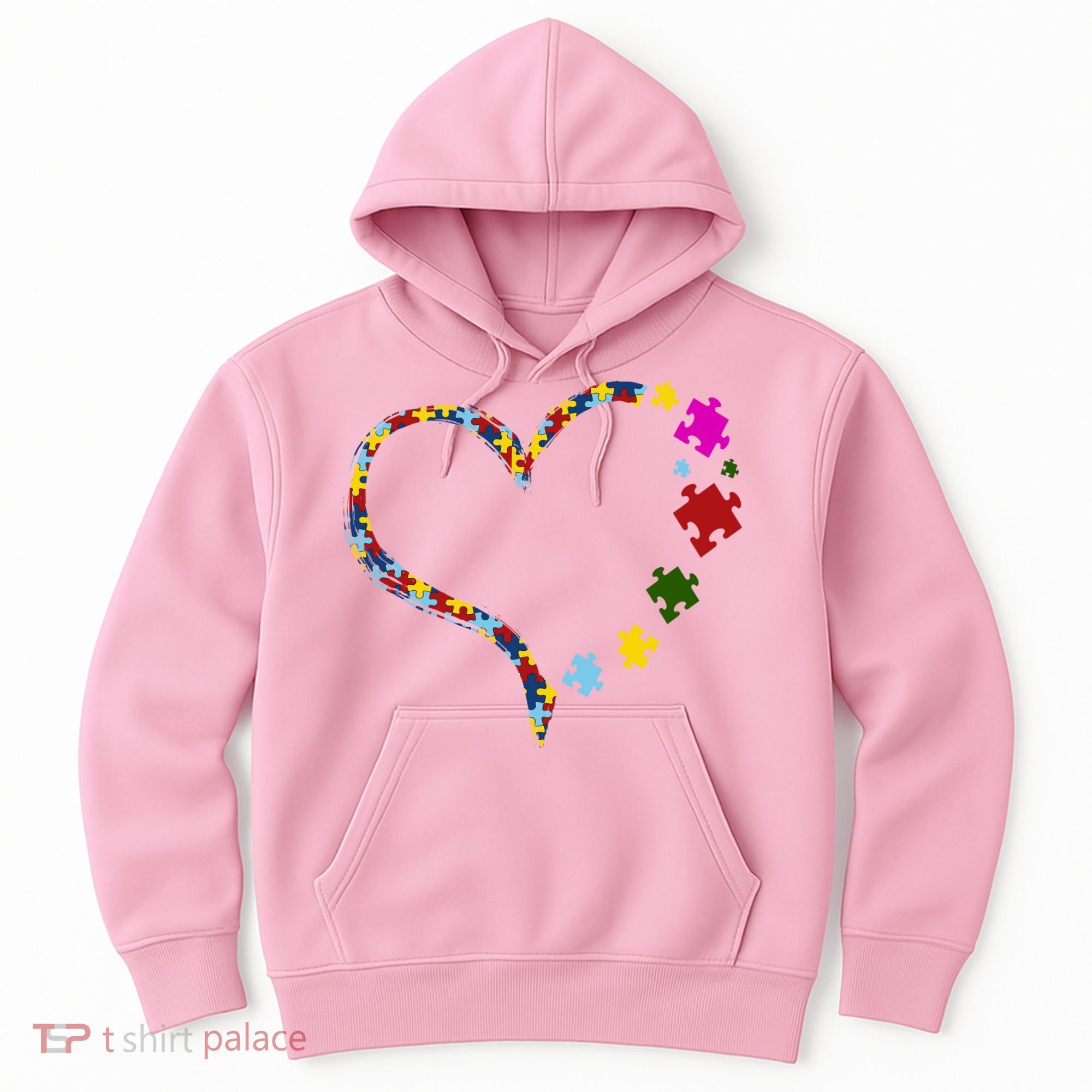 Autism Heart Puzzle Piece Hoodie