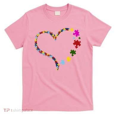 Autism Heart Puzzle Piece T-Shirt