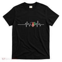 Afghanistan Heart Pulse Flag T-Shirt thumb 0