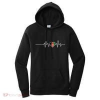 Afghanistan Heart Pulse Flag Women's Hoodie thumb 0