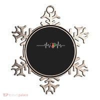 Afghanistan Heart Pulse Flag Ornament thumb 0
