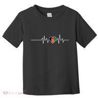 Afghanistan Heart Pulse Flag Toddler T-Shirt thumb 0