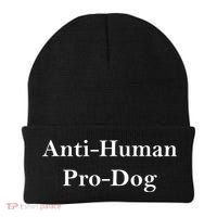 Anti Human Pro Dog Beanie thumb 0