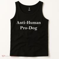 Anti Human Pro Dog Tank Top thumb 2