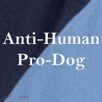 Anti Human Pro Dog Raglan Baseball Sleeve Shirt thumb 2