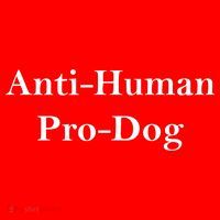 Anti Human Pro Dog Santa Hat thumb 1