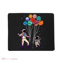 Astronaut Holding Planet Balloons STEM place Mousepad thumb 0