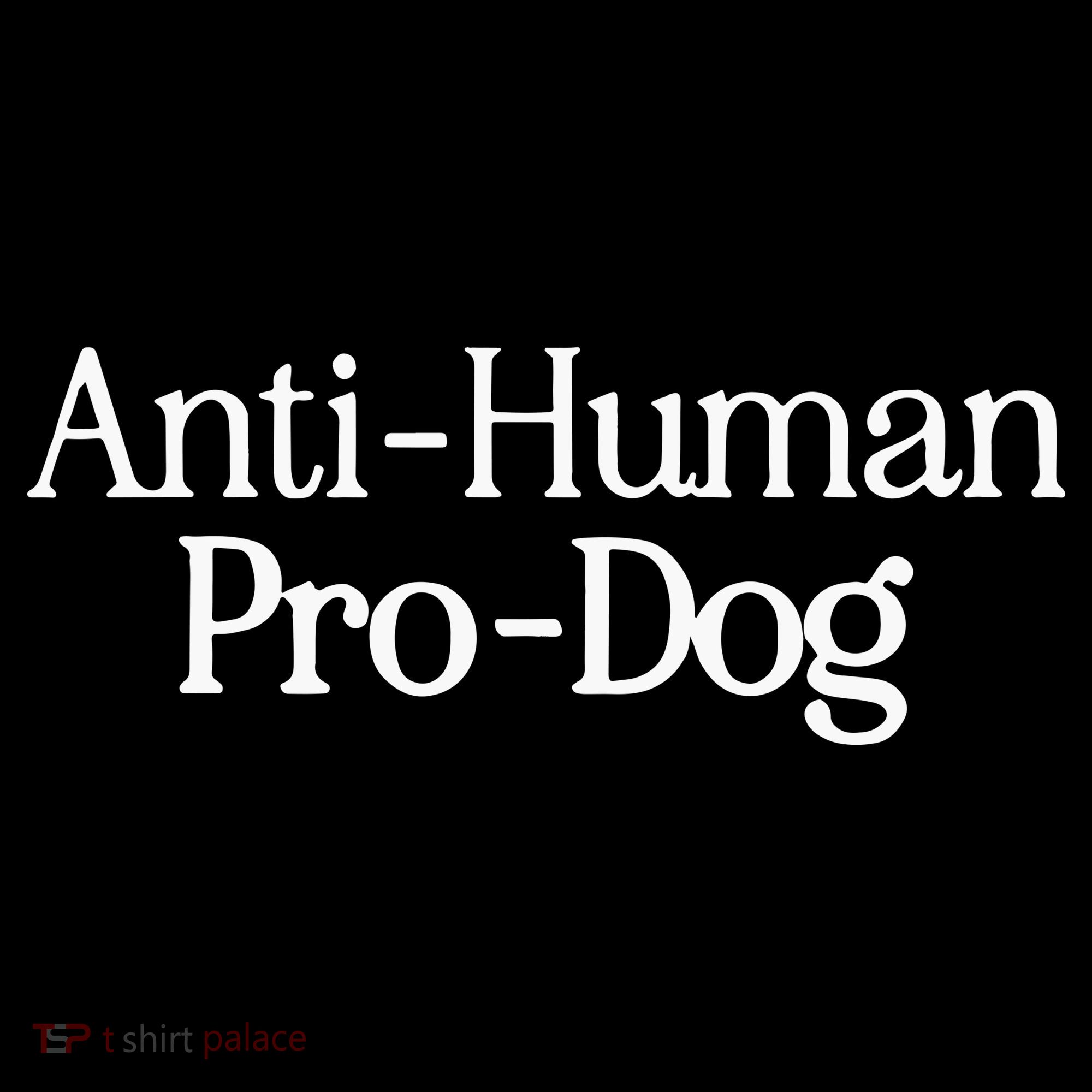 Anti Human Pro Dog Ornament