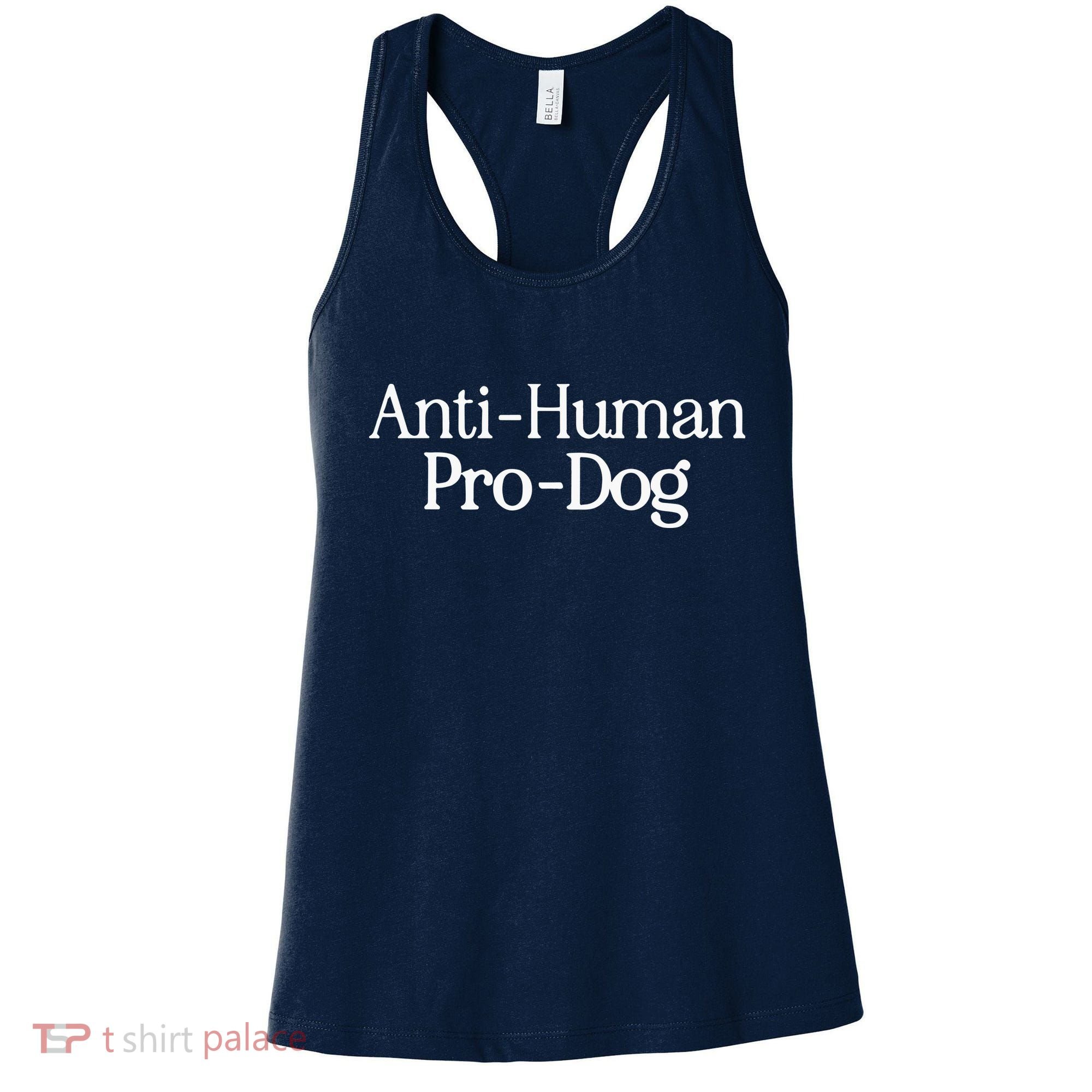 Anti Human Pro Dog Women's Tank Top