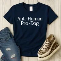 Anti Human Pro Dog Women's T-Shirt thumb 3