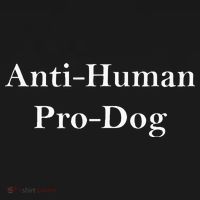 Anti Human Pro Dog Tote Bag thumb 4