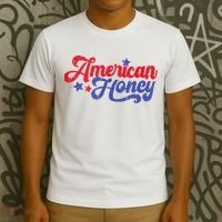 American Honey Patriot Western 4th Of July Independence T-Shirt thumb 3