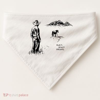 American Heartbreak Quiet Heavy Dream USA-Made Doggie Bandana