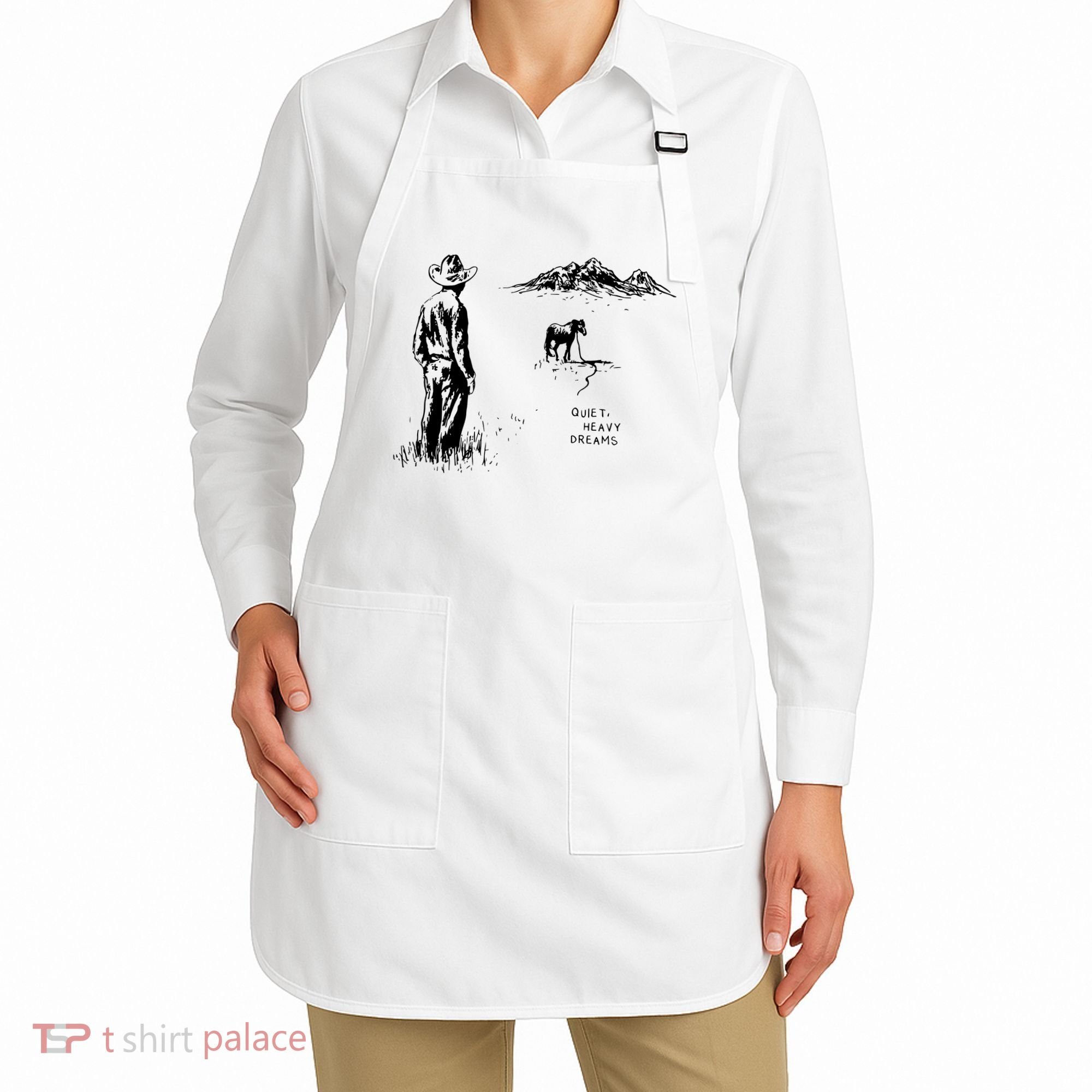 American Heartbreak Quiet Heavy Dream Apron