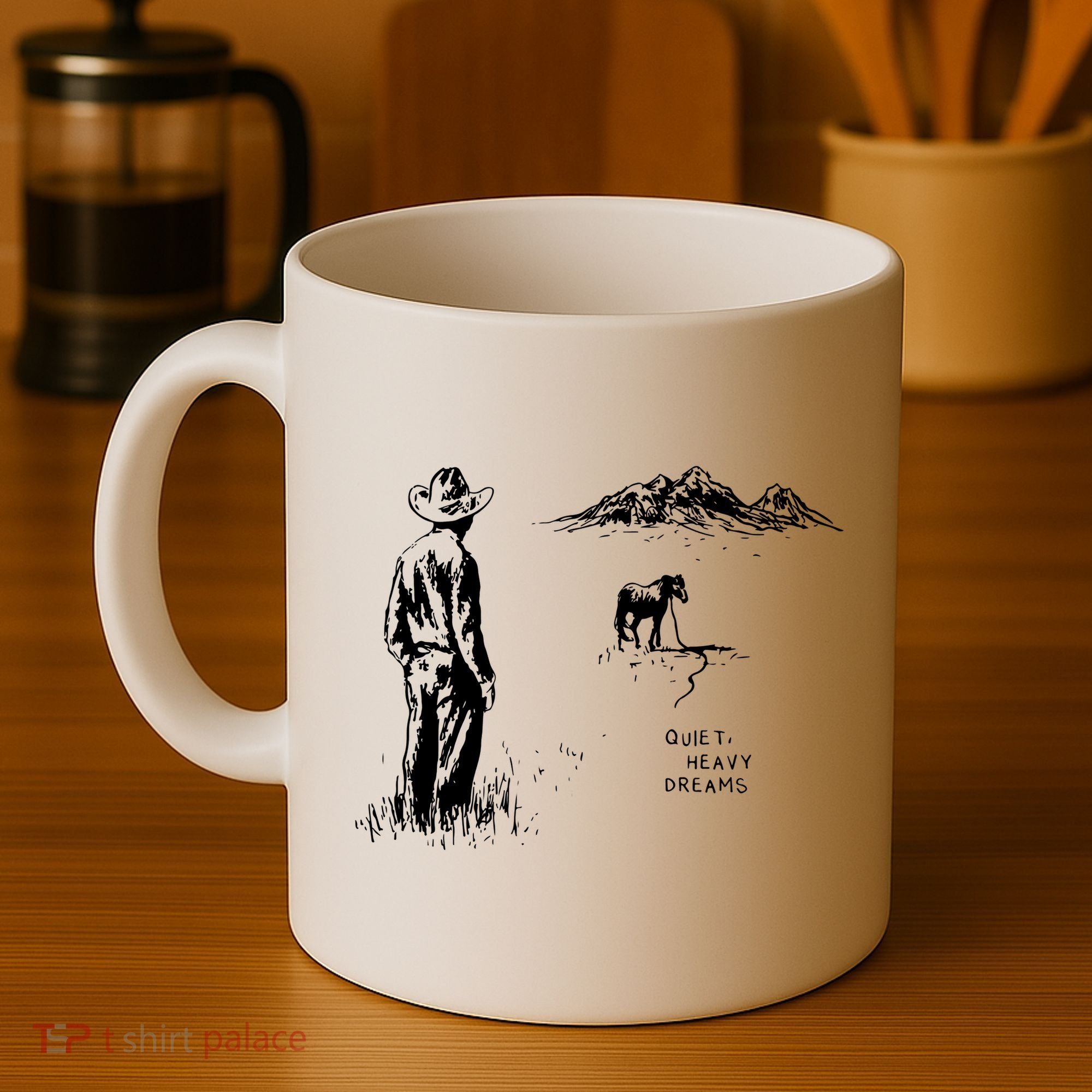 American Heartbreak Quiet Heavy Dream Coffee Mug