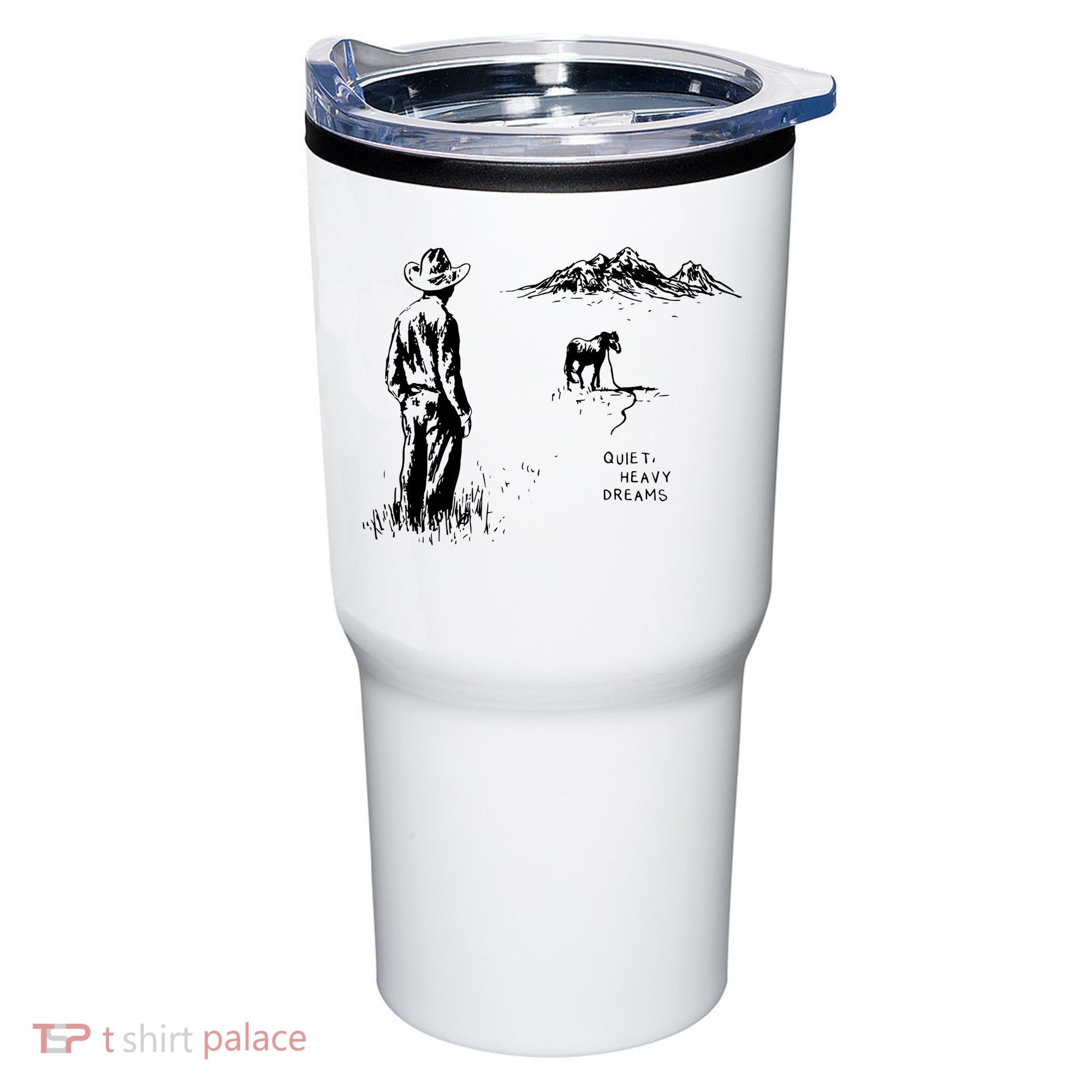 American Heartbreak Quiet Heavy Dream Tumbler
