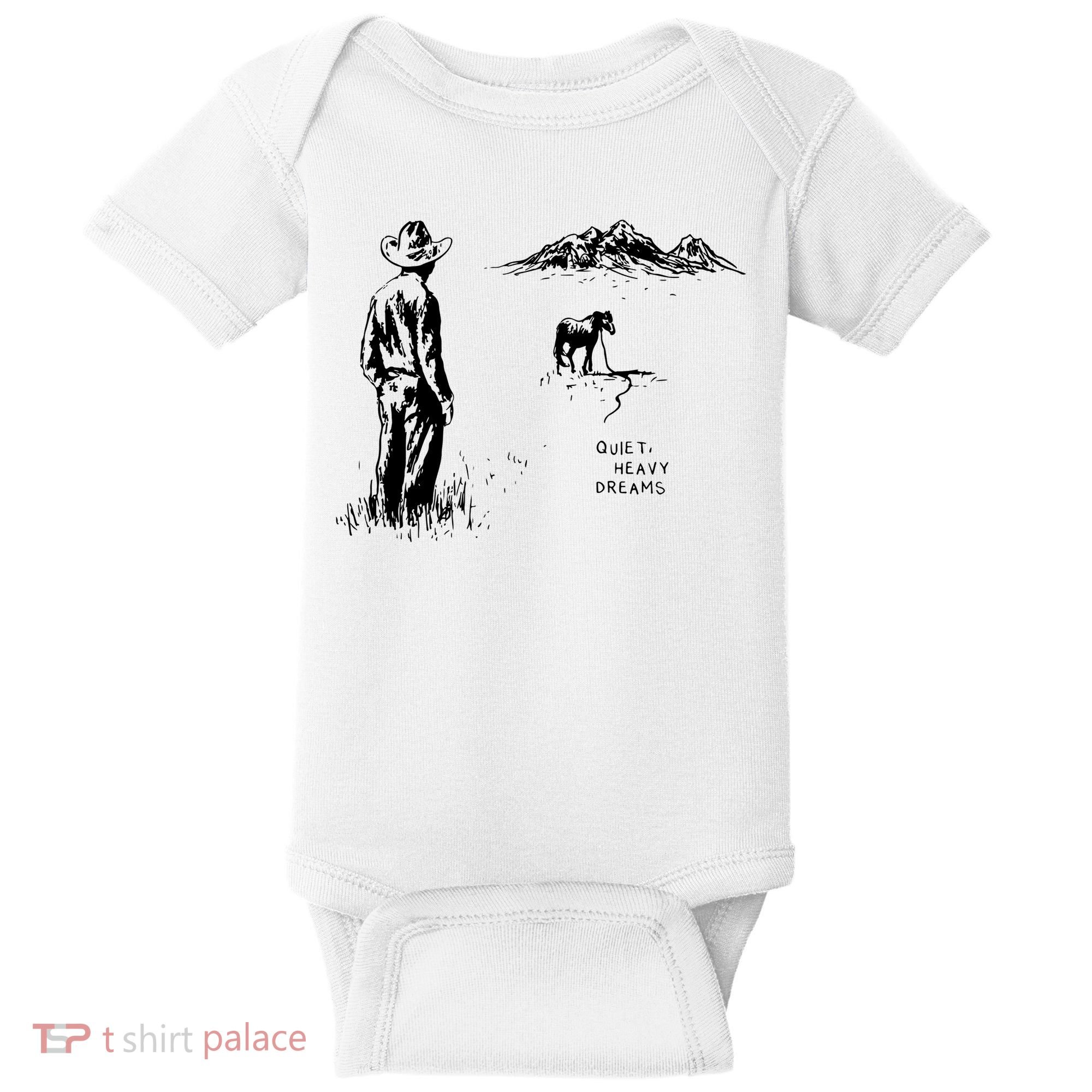 American Heartbreak Quiet Heavy Dream Baby Bodysuit