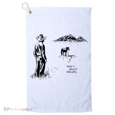 American Heartbreak Quiet Heavy Dream Golf Towel