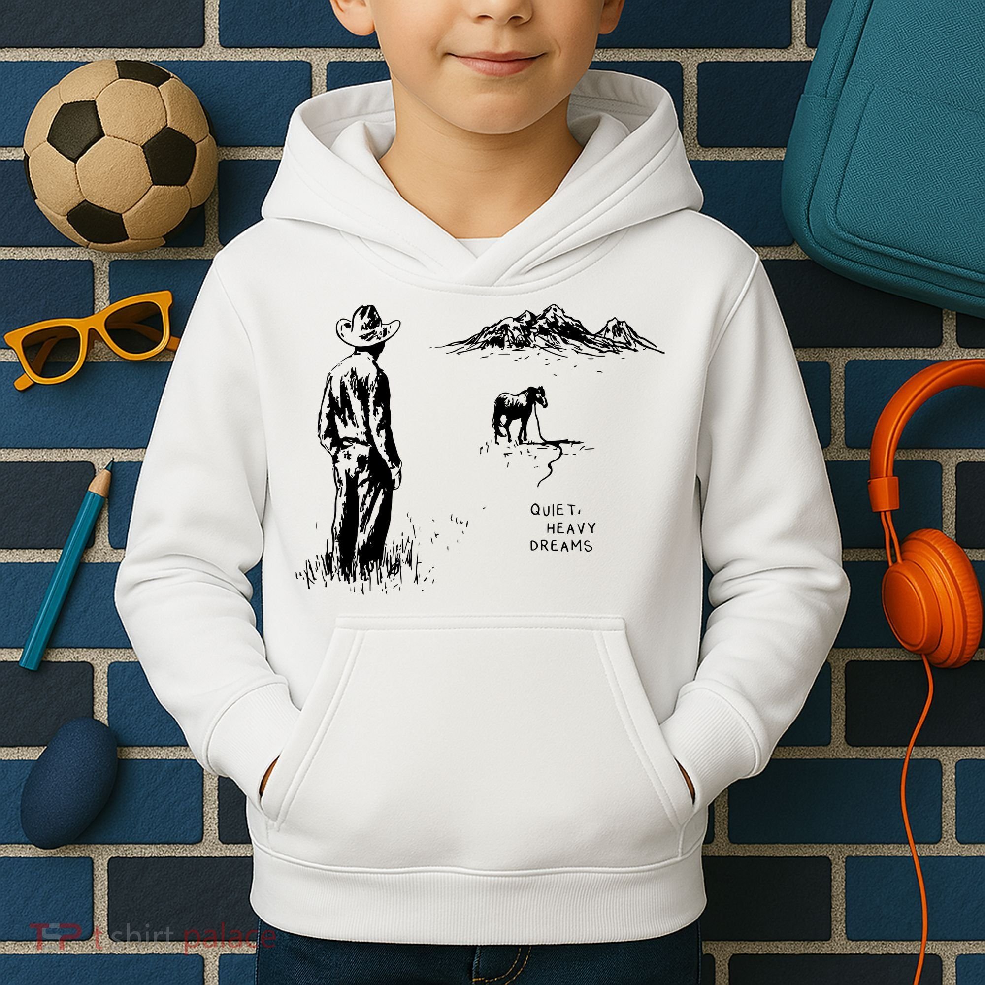 American Heartbreak Quiet Heavy Dream Kids Hoodie