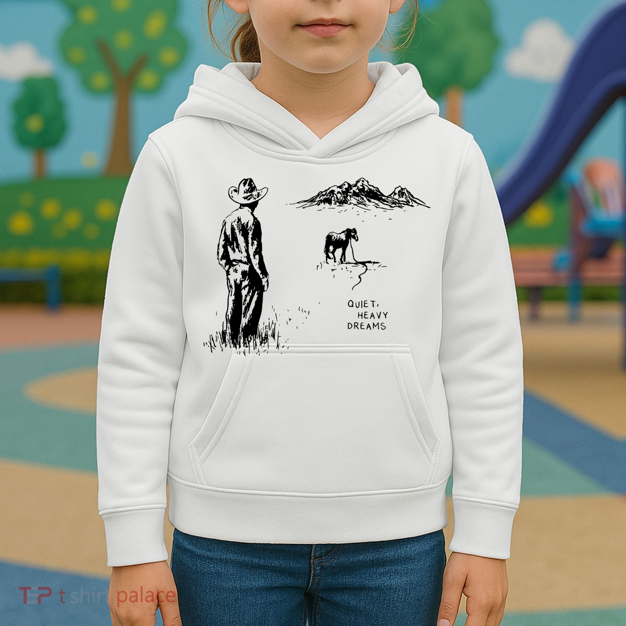 American Heartbreak Quiet Heavy Dream Kids Hoodie
