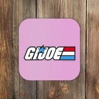 American Hero Red White & Blue Simple Logo Coaster thumb 0