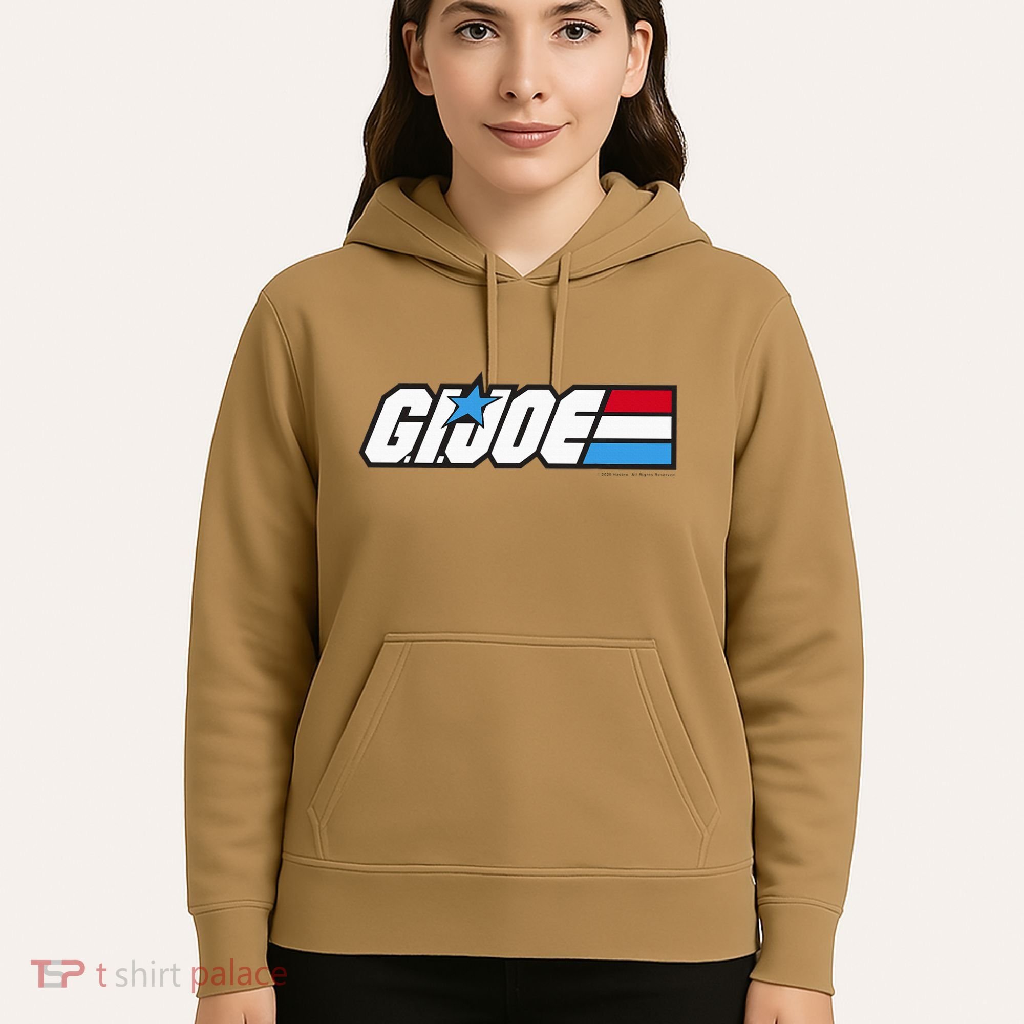 American Hero Red White & Blue Simple Logo Hoodie